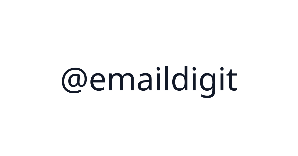 Email Digit (@emaildigit) - 1 startup · $0 revenue | TrustMRR
