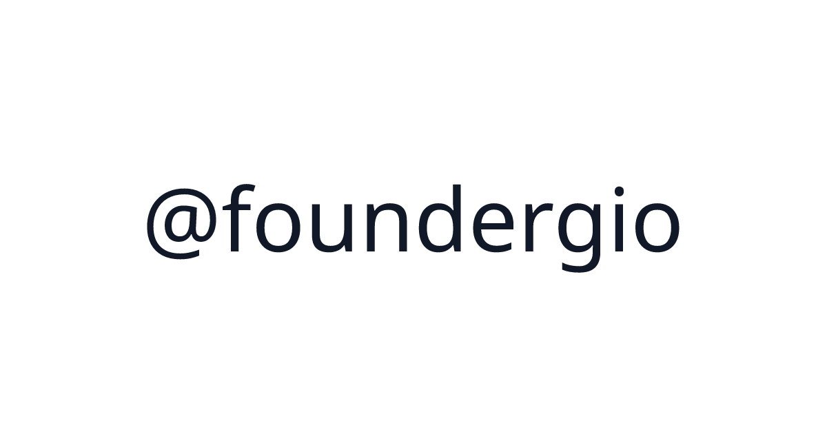 luh founder (@foundergio) - 1 startup · $44 revenue | TrustMRR