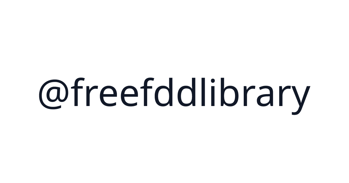 Free FDD Library (@freefddlibrary) - 1 startup · $2,223 revenue | TrustMRR