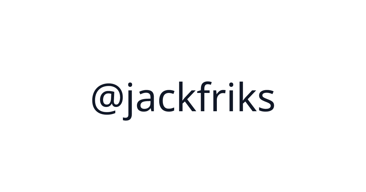 jack friks (@jackfriks) - 3 startups · $711,176 revenue | TrustMRR