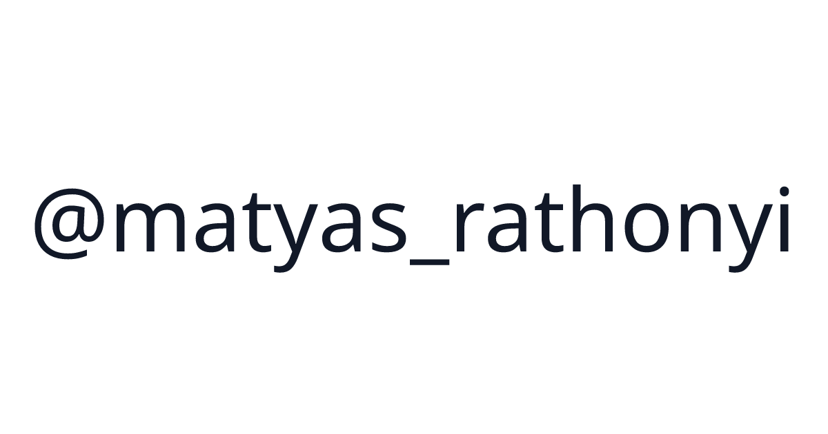 Matyas (@matyas_rathonyi) - 1 startup · $516 revenue | TrustMRR