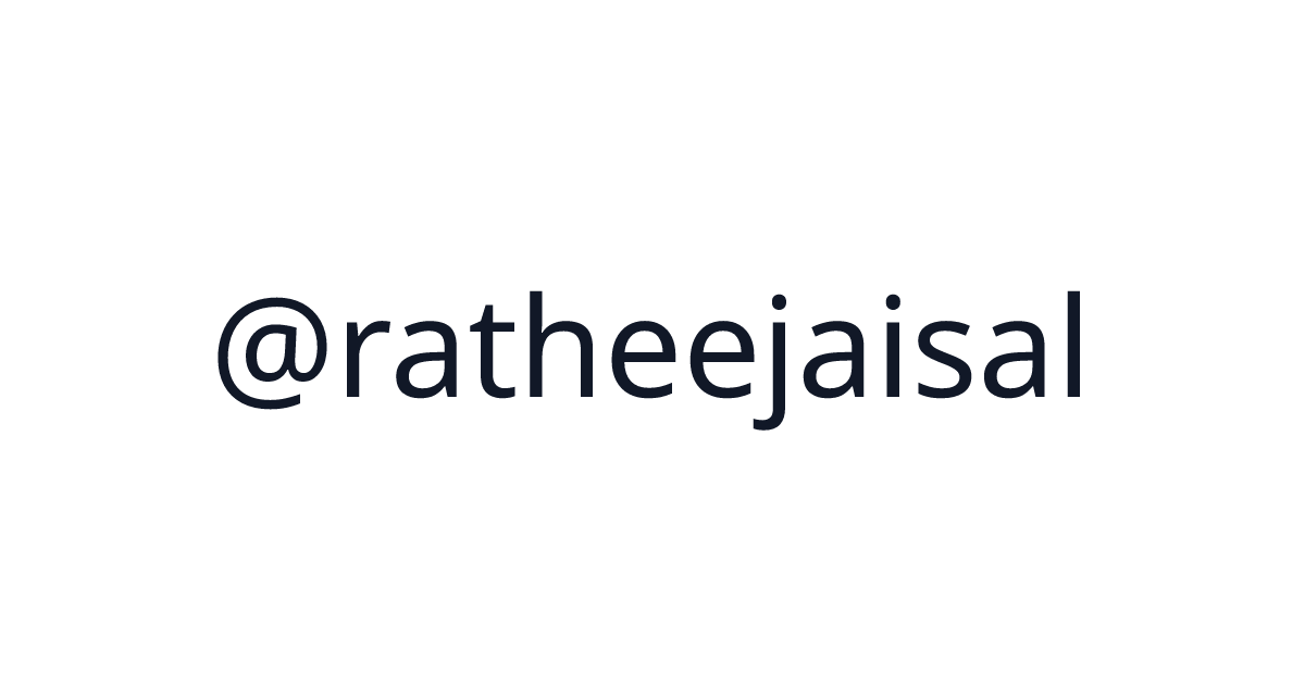 Jaisal 👋 (@ratheejaisal) - 1 startup · $181,034 revenue | TrustMRR