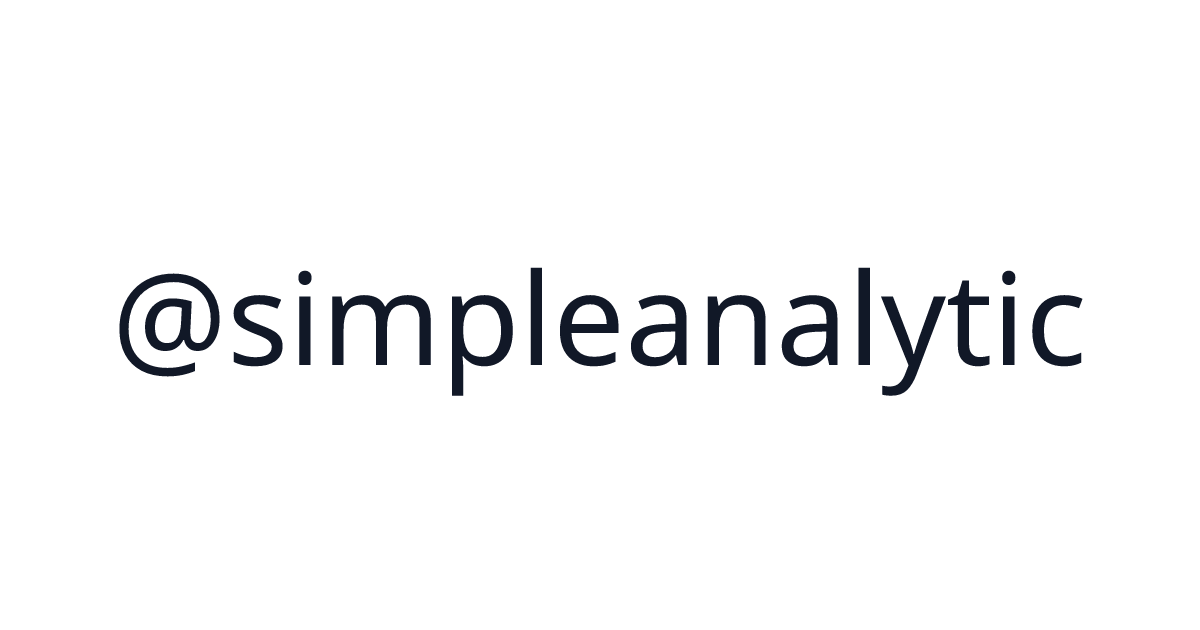 Simple Analytics (@simpleanalytic) - 1 startup · $1,795,727 revenue ...