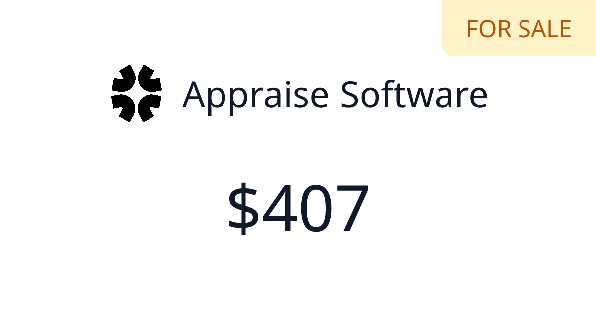 Appraise Software - Verified revenue | TrustMRR