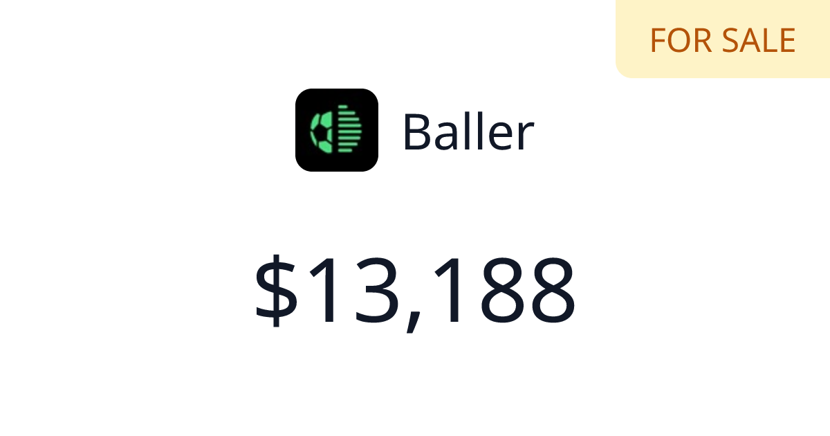 Baller - $3,314 last 30 days | TrustMRR