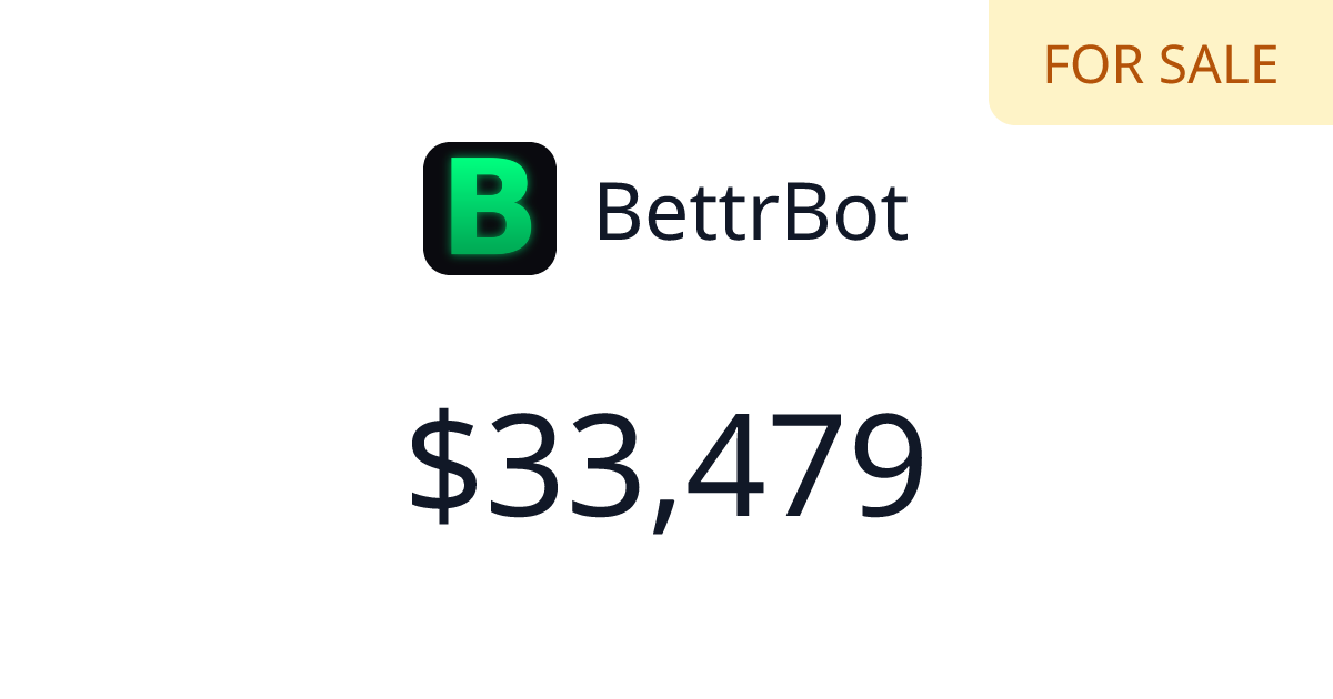 BettrBot - $8,608 last 30 days | TrustMRR