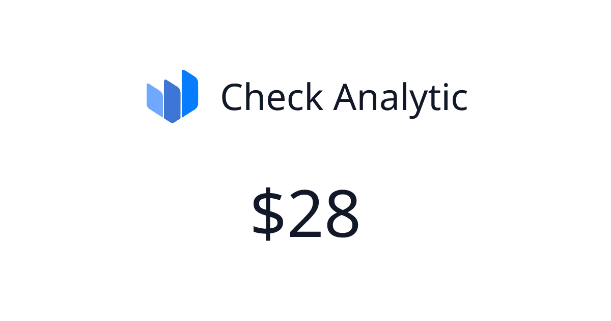 Check Analytic - Verified revenue | TrustMRR