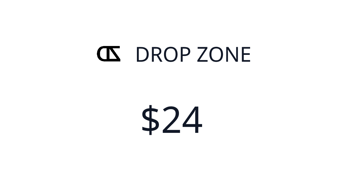 DROP ZONE - $24 last 30 days | TrustMRR