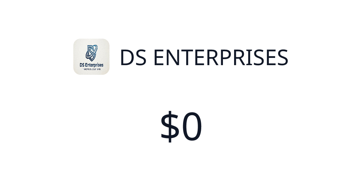 DS ENTERPRISES - Verified revenue | TrustMRR