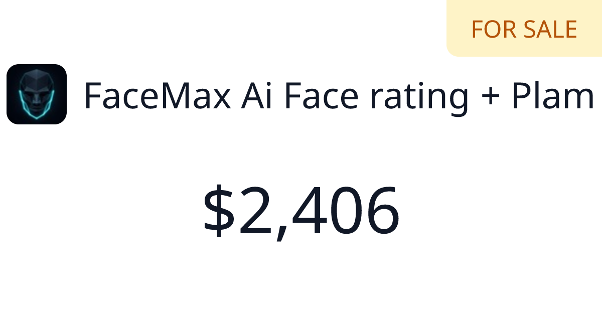 FaceMax Ai Face rating + Plam - $291 last 30 days | TrustMRR