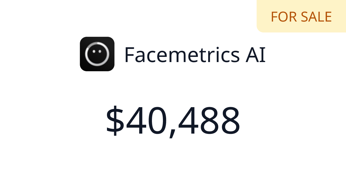 Facemetrics AI - $1,404 last 30 days | TrustMRR