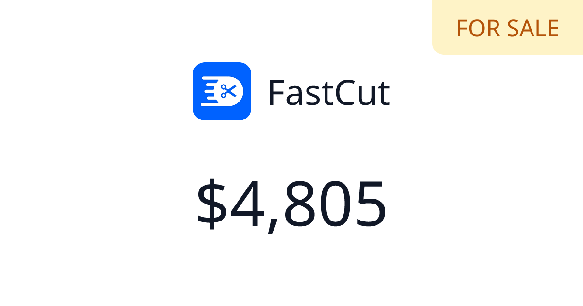 FastCut - $300 last 30 days | TrustMRR