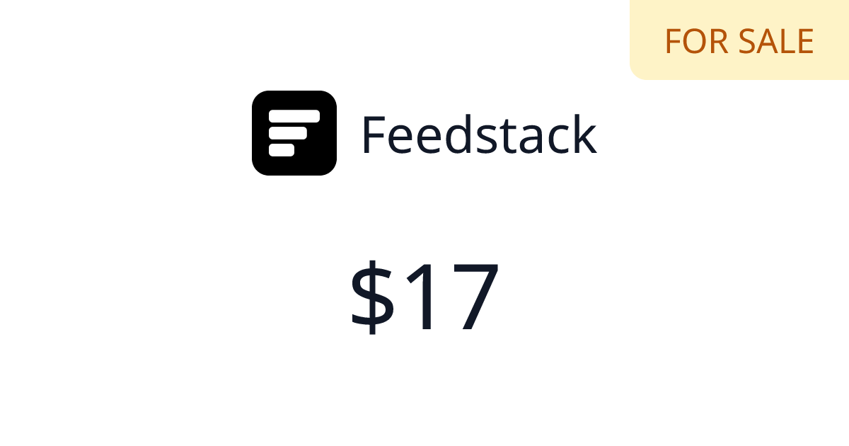 Feedstack - Verified revenue | TrustMRR