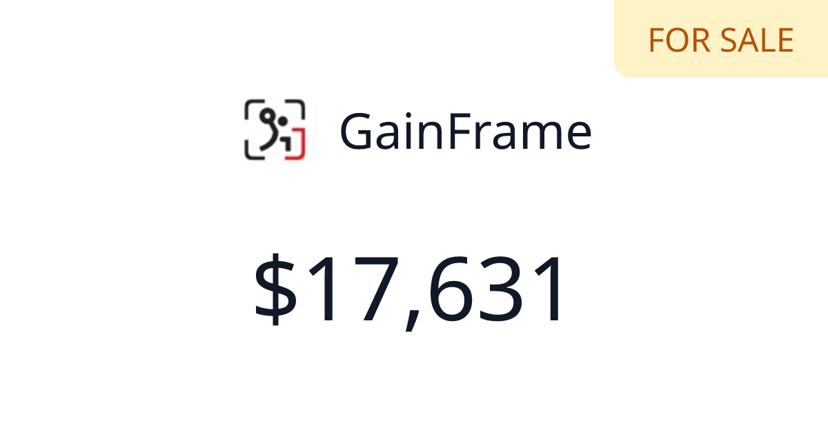 GainFrame - $3,589 last 30 days | TrustMRR
