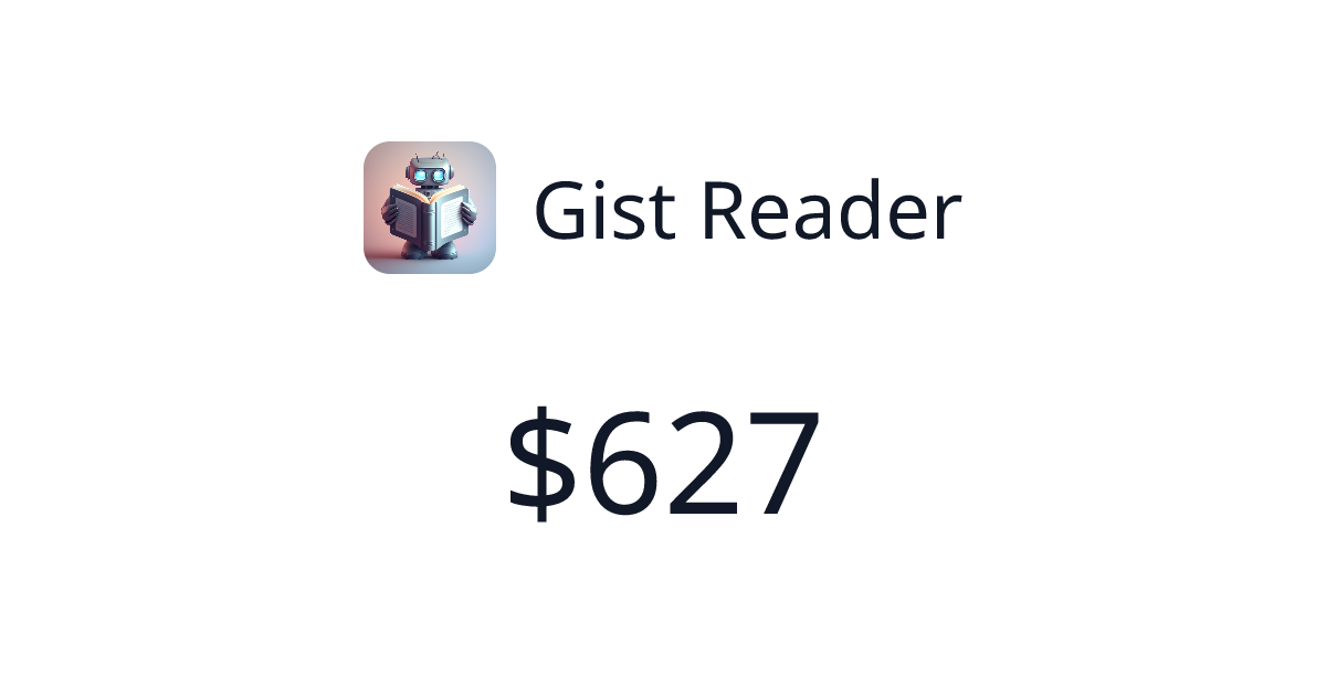 Gist Reader - Verified revenue | TrustMRR