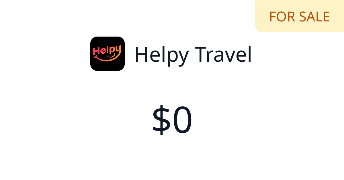 Helpy Travel - Verified revenue | TrustMRR