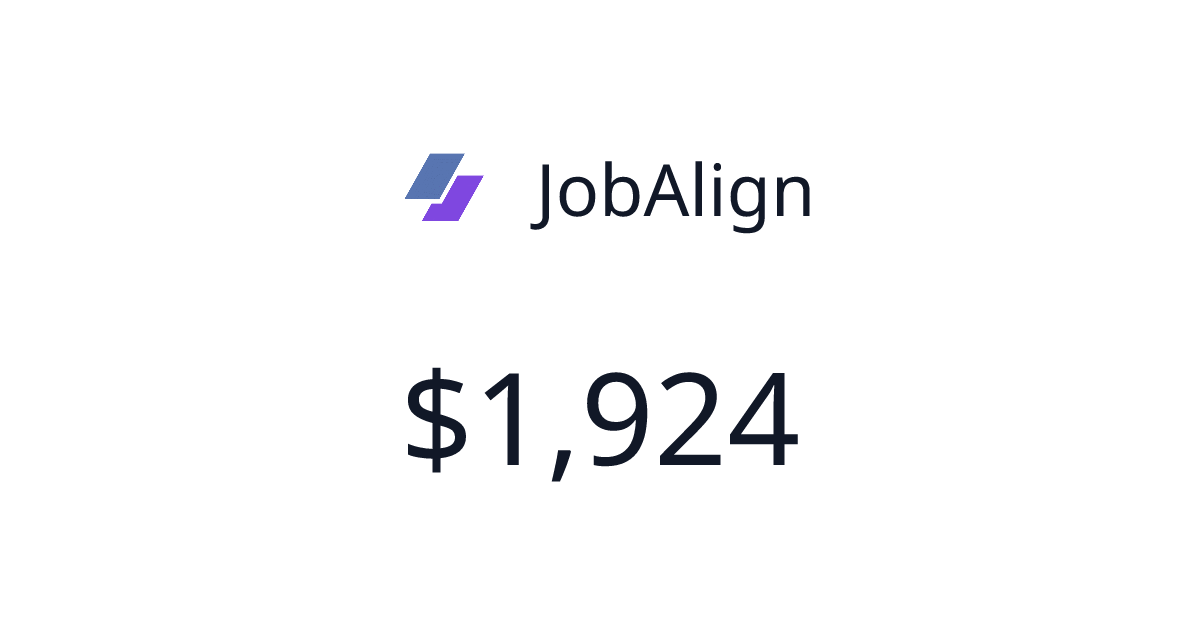 JobAlign - $378 last 30 days | TrustMRR