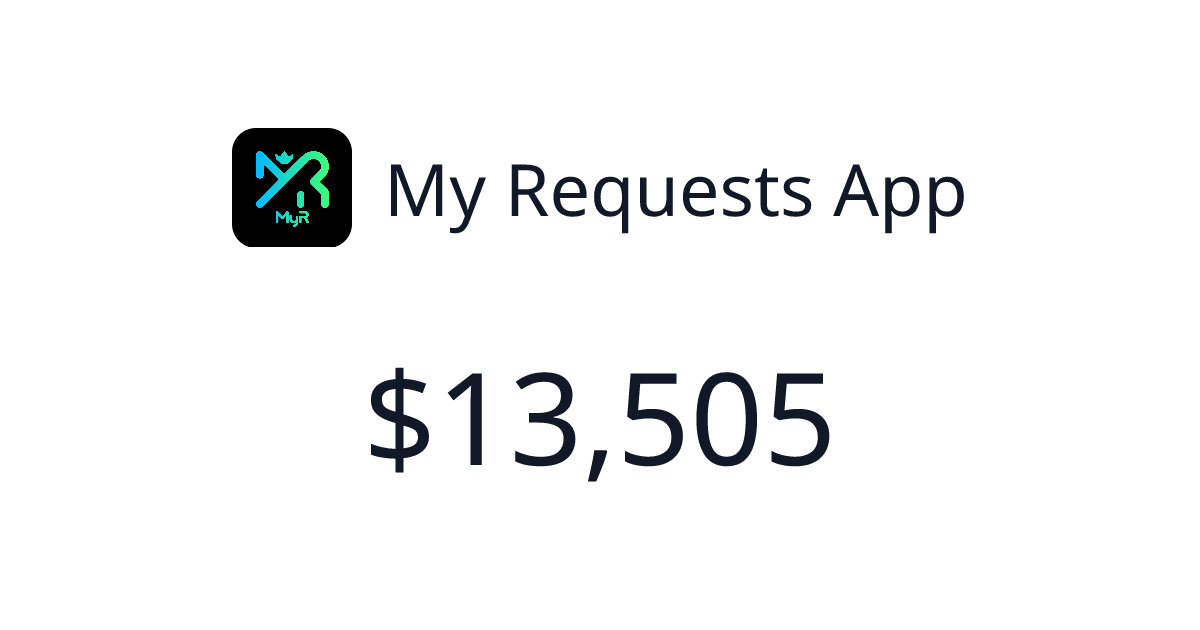 My Requests App - $241 last 30 days | TrustMRR