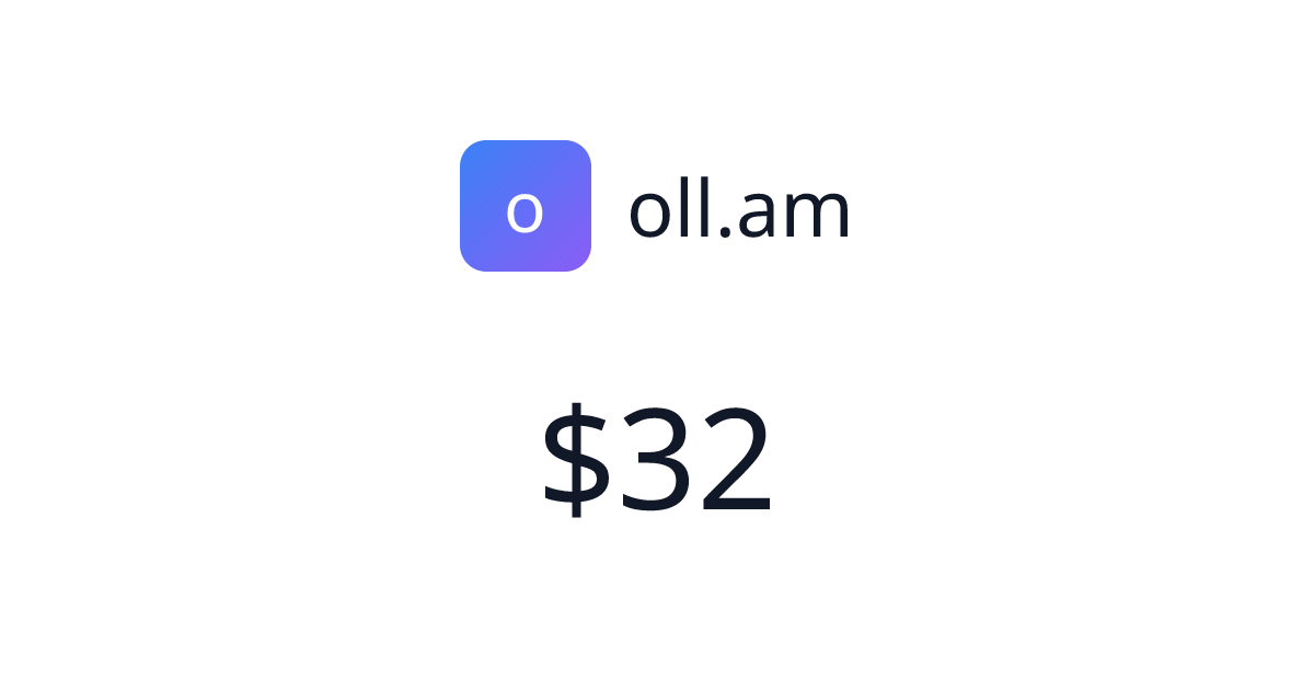 oll.am — Stripe-verified revenue on TrustMRR
