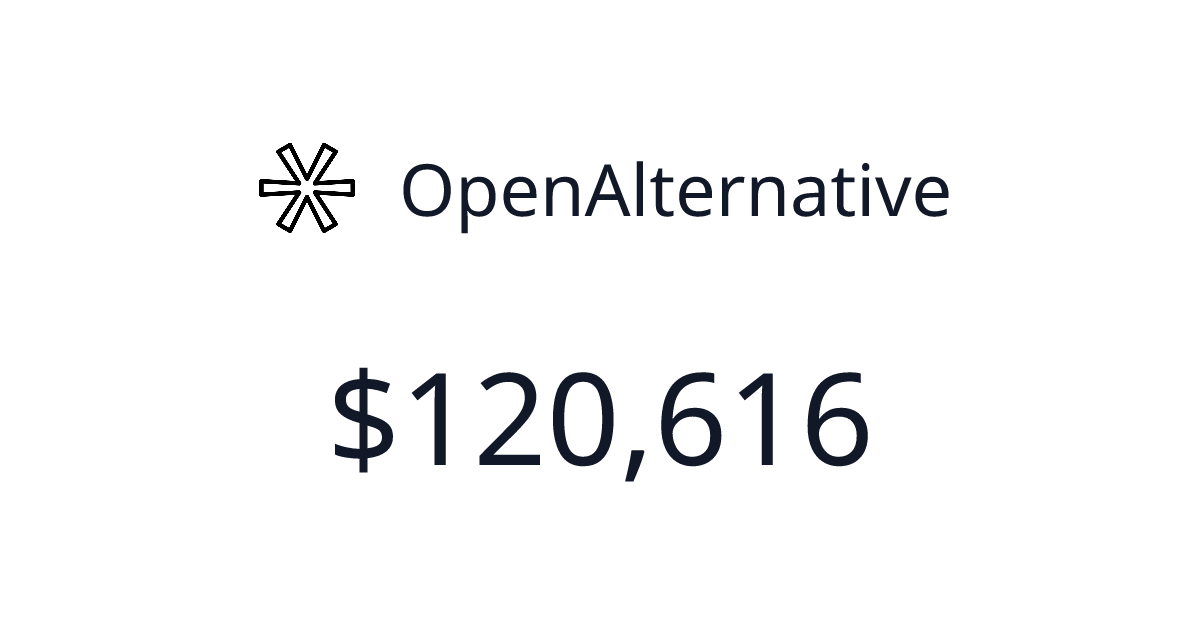 OpenAlternative - $4,719 last 30 days | TrustMRR