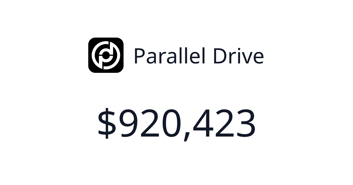Parallel Drive - Verified revenue | TrustMRR