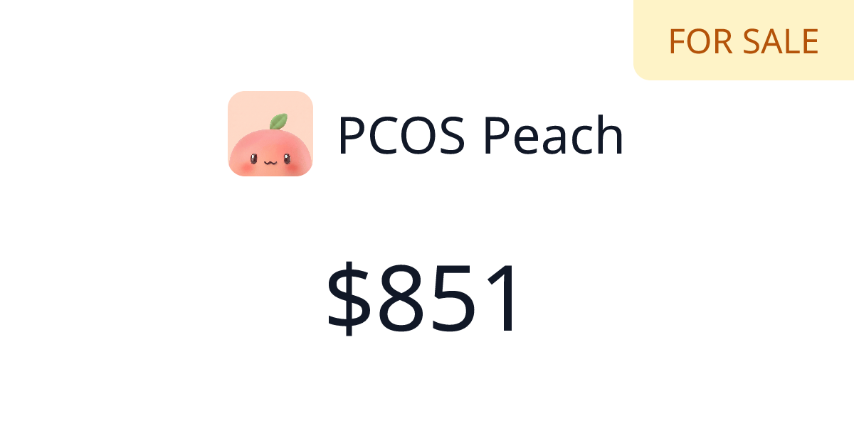 PCOS Peach - $212 last 30 days | TrustMRR
