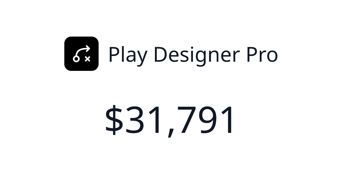 Play Designer Pro - $1,812 last 30 days | TrustMRR