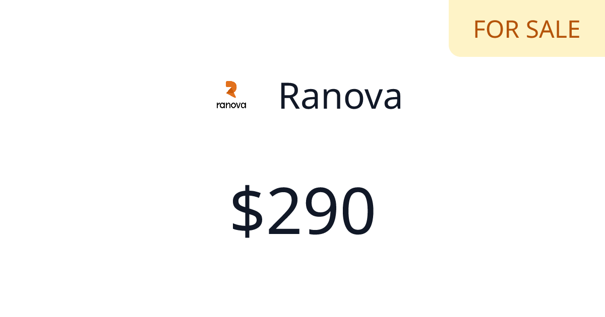 Ranova - Verified revenue | TrustMRR