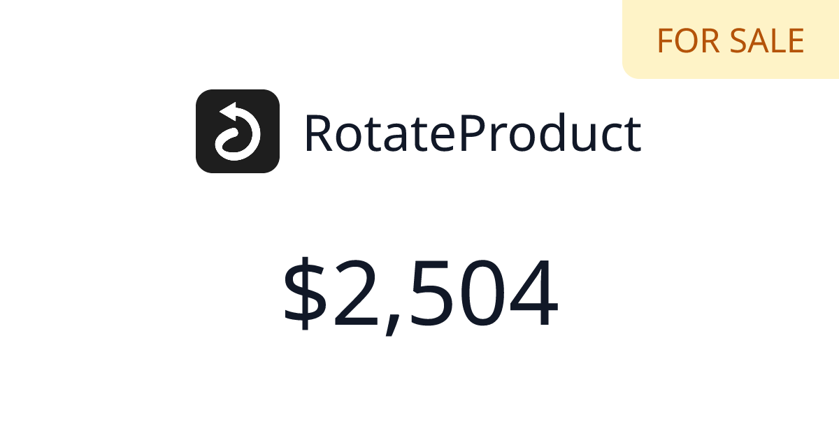 RotateProduct - $80 last 30 days | TrustMRR