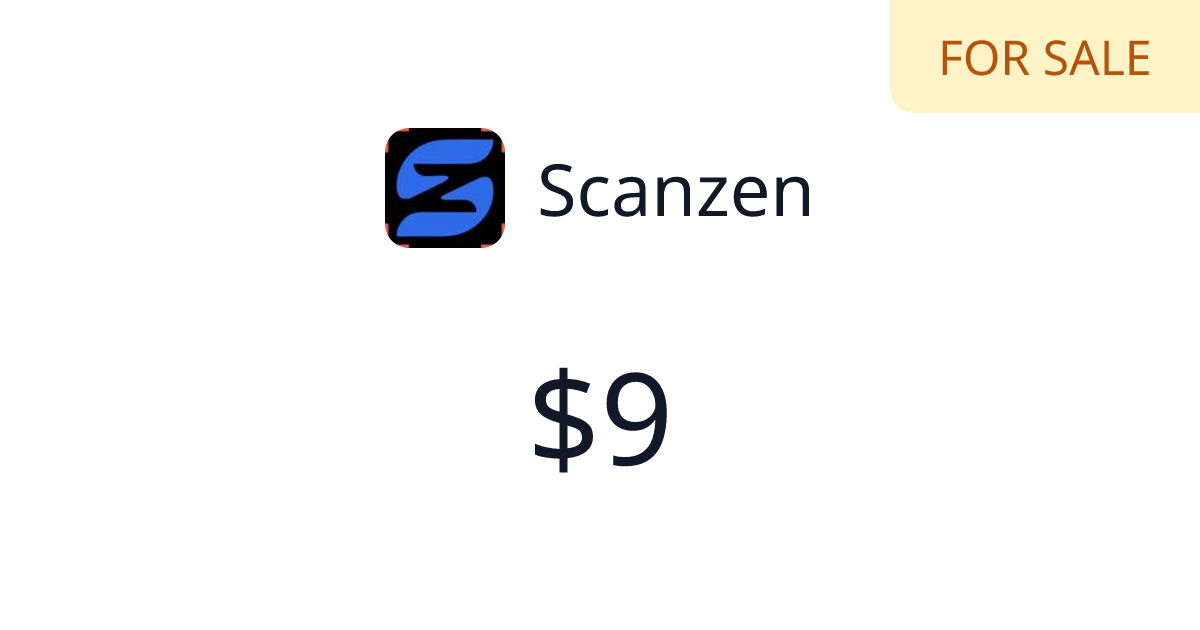 Scanzen - Verified revenue | TrustMRR