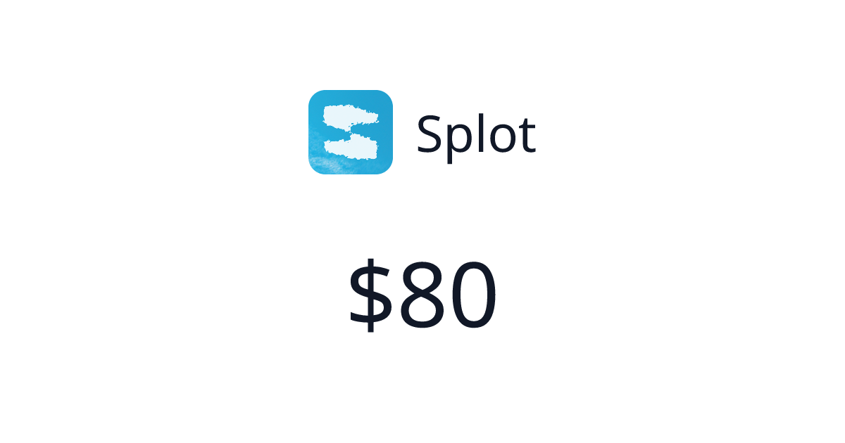 Splot - $20 last 30 days | TrustMRR