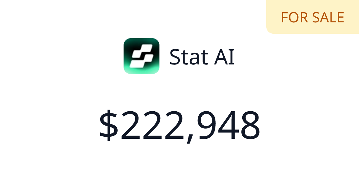 Stat AI - $12,460 last 30 days | TrustMRR