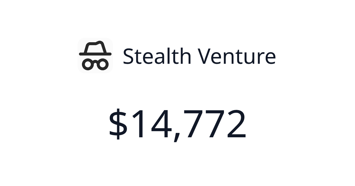 Stealth Venture - Verified revenue | TrustMRR