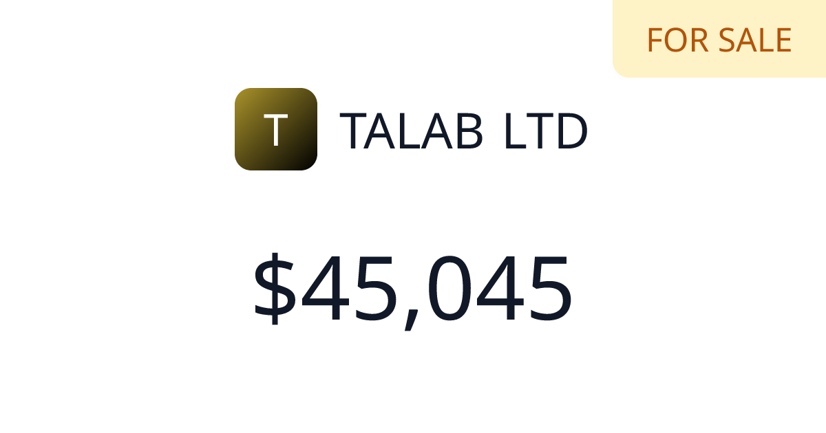 TALAB LTD - Verified revenue | TrustMRR