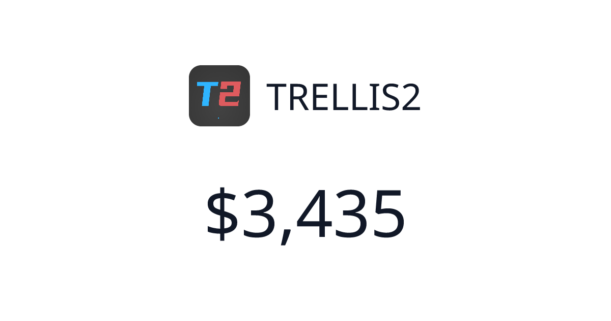 TRELLIS2 - $1,177 last 30 days | TrustMRR