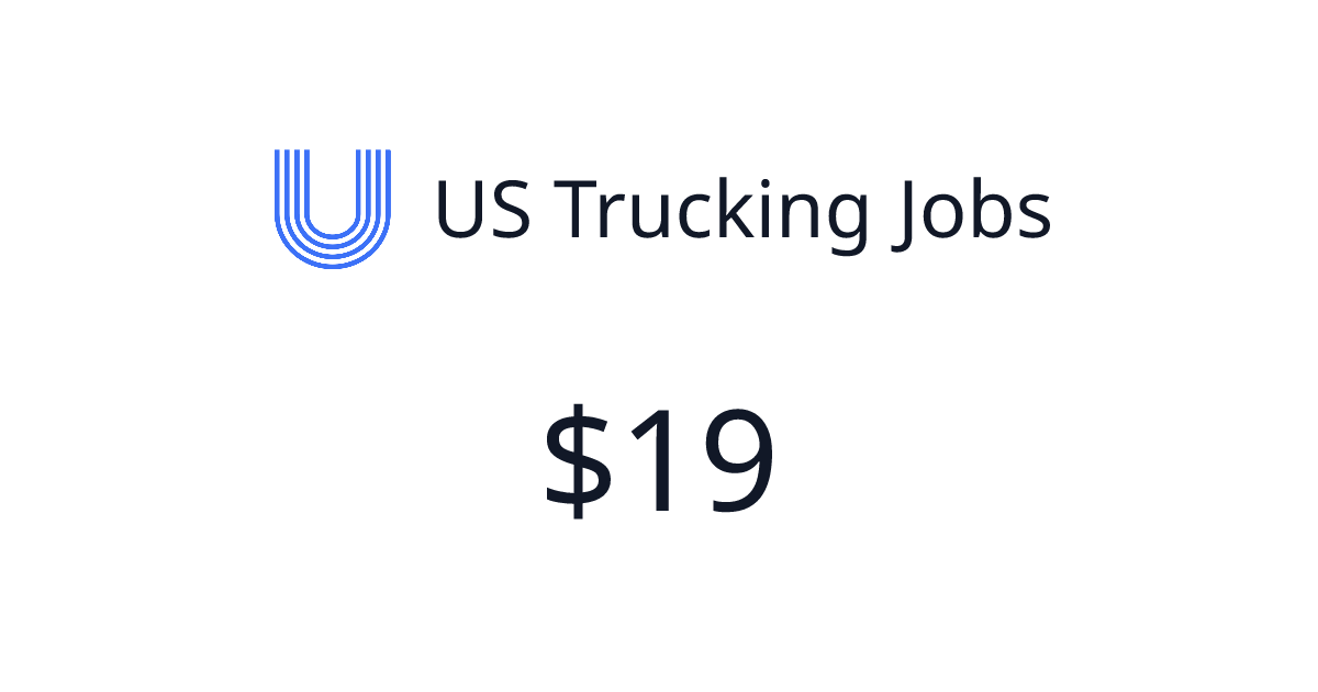 US Trucking Jobs - Verified revenue | TrustMRR