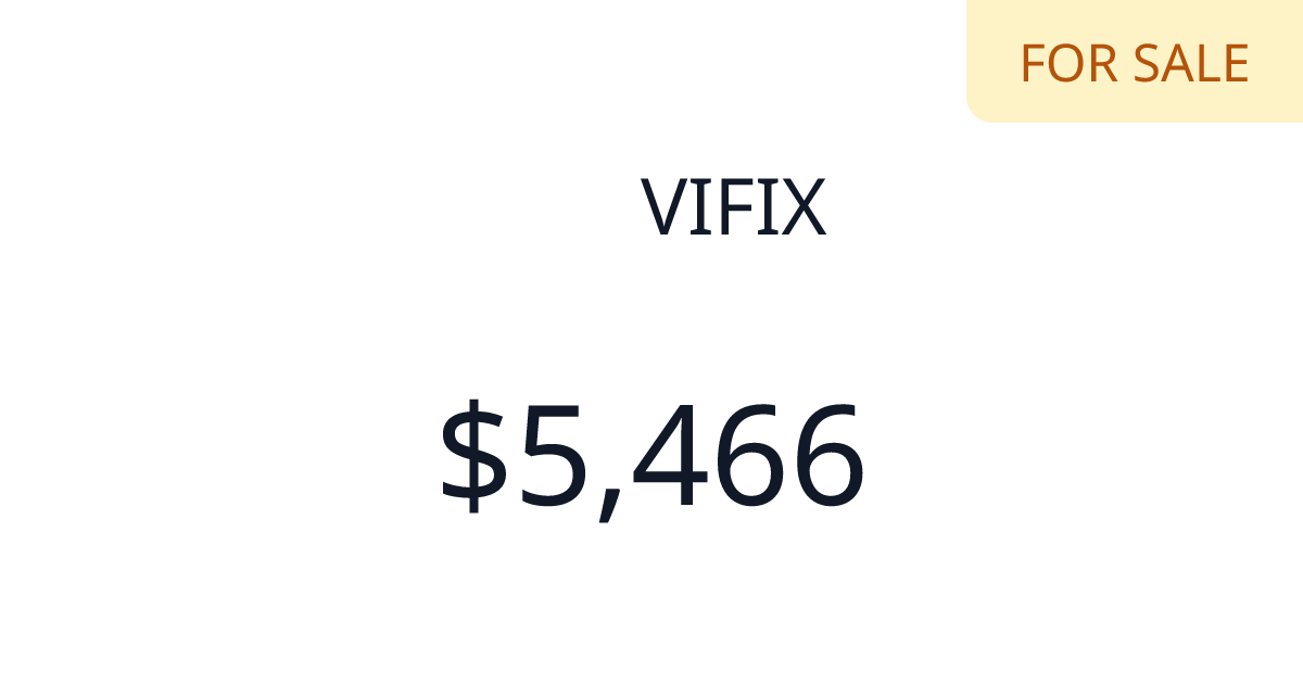 VIFIX - $419 last 30 days | TrustMRR